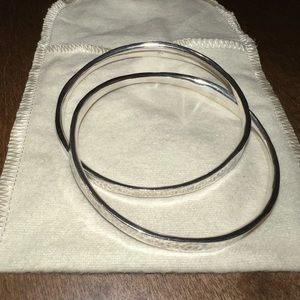 James Avery Sterling Silver Linked Bangle Bracelets